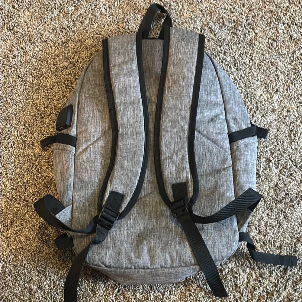 Gray Laptop Backpack for Men
